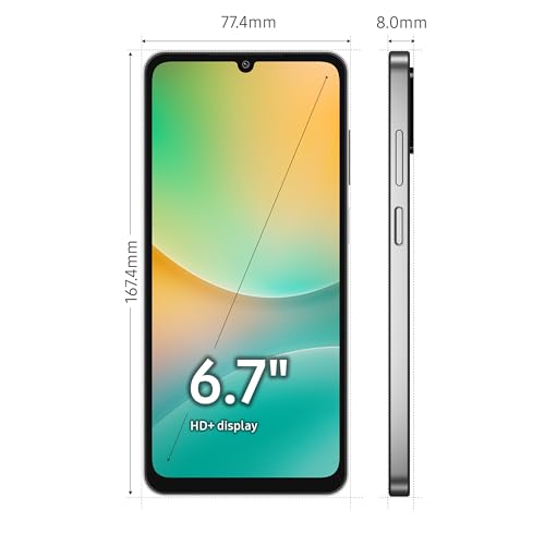 Samsung Galaxy M06 5G Mobile (Blazing Black, 6GB RAM, 128GB Storage) | MediaTek Dimensity 6300 | AnTuTu 623K+ | 12 5G Bands | 25W Fast Charging | 4 Gen OS Upgrades | 50MP Camera | Without Charger