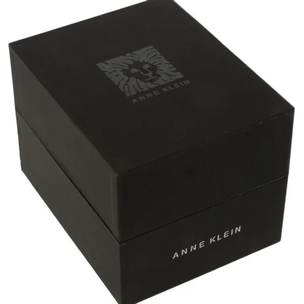 ANNE KLEIN Quartz 37.5 mm Lavender Dial Acrylic Analog Watch for Women