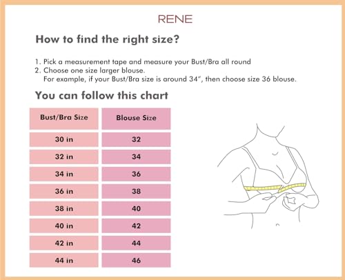 RENE Magenta Cotton Tussar Hand Embriodered Blouse(D-1005526-34)