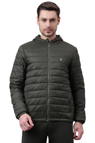 Van Heusen Men's A-Line Coat (80007_Army Green