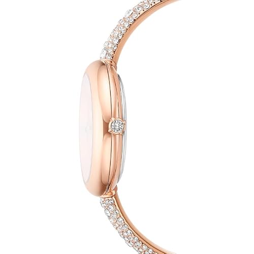 Swarovski Sublima Bangle Watch, Swiss Made, Metal Bracelet, Rose Gold Tone, Rose Gold-Tone Finish