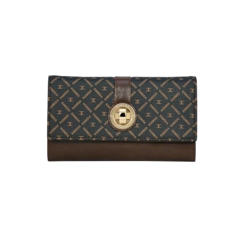 ESBEDA Brown Color Premium Flap Wallet for Women