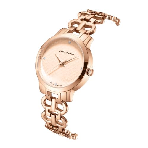 Giordano Fashionista Collection Analog Watch for Women with Classy Dial, Bracelet Strap and Stylish & Elegant Design