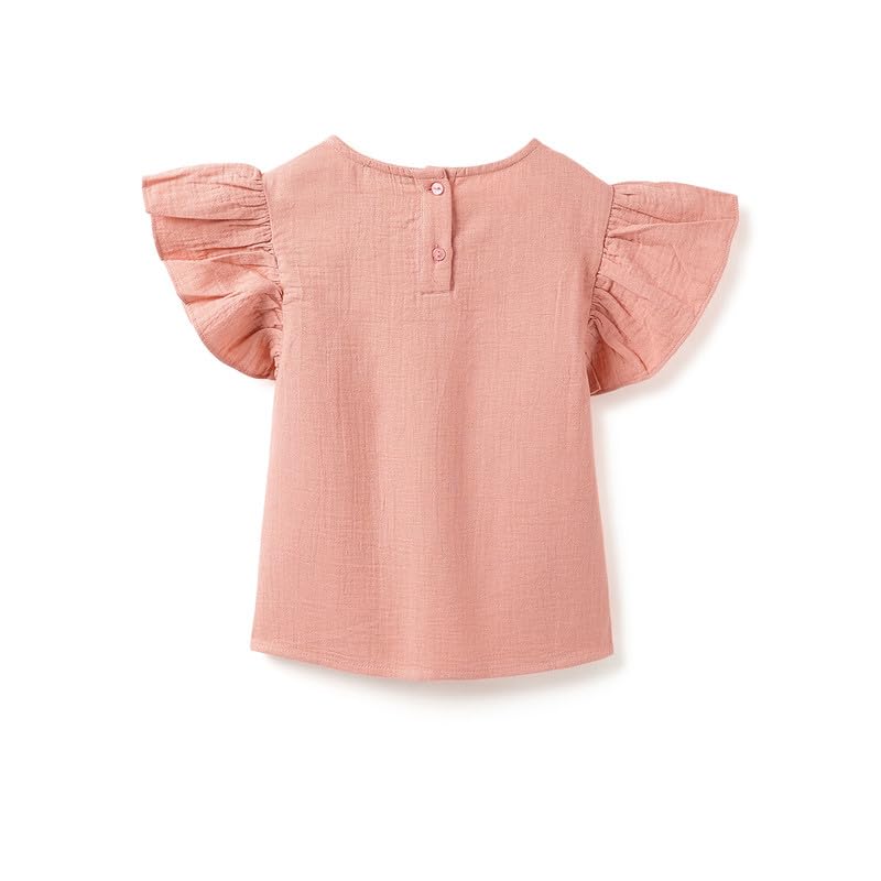 United Colors of Benetton Regular Fit Round Neck Embroidered Cheesecloth Top