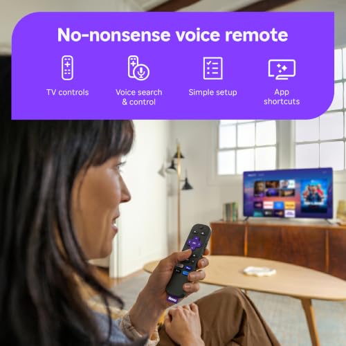 Roku Smart TV 2026 – 40 Inch Select Series, 1080p Full HD TV – Roku TV with Voice Remote Control – Flat Screen LED TV with Wi-Fi for Live Local News Streaming Sports & Movies, Bluetooth