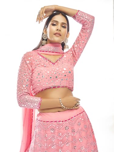 ODETTE Stitched - Women Printed Subtle Elegance Set For Kurta Fuchsia Fabric Textured Sheen Attractive