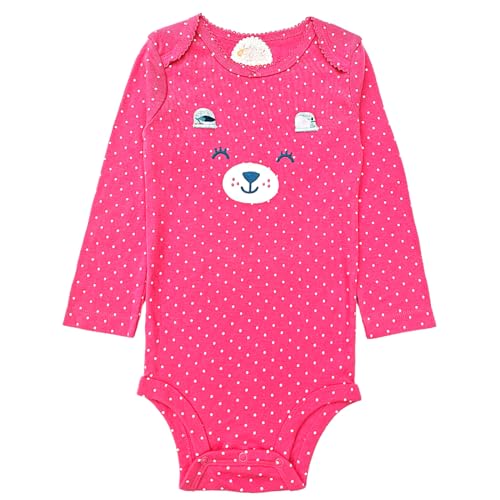 TuddyBuddy 100% Cotton Romper/Jumpsuit/Onesie Set for Baby Girl (Pack of 5 Playsuits - Green Flamingo, 18-24 Months)