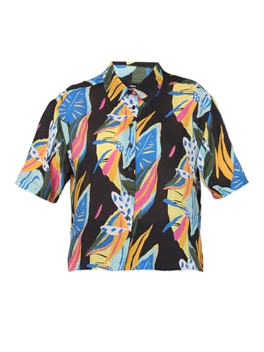 VERO MODA Women Tropical Print Multicolor Viscose Regular Fit Shirt