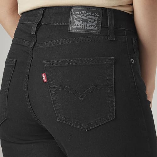 Levi's Women's 725 Black Flared Fit High Rise Jeans