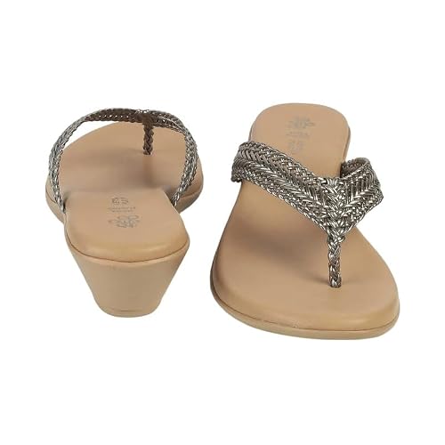 tresmode Soeve Pewter Women's Dress Sandals in Size 4 UK / 37 EU