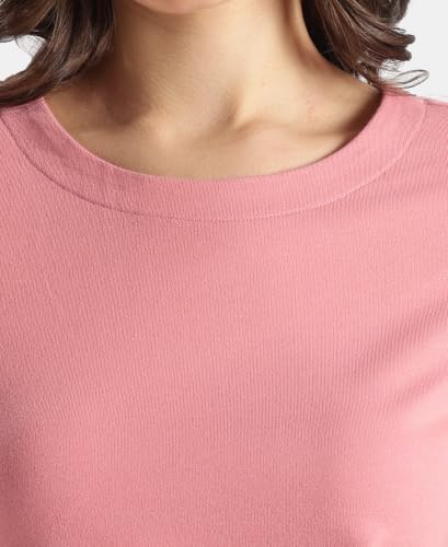 Jockey A195 Women Super Combed Cotton Regular Fit Dress with Side Pockets_Brandied Apricot_XXL