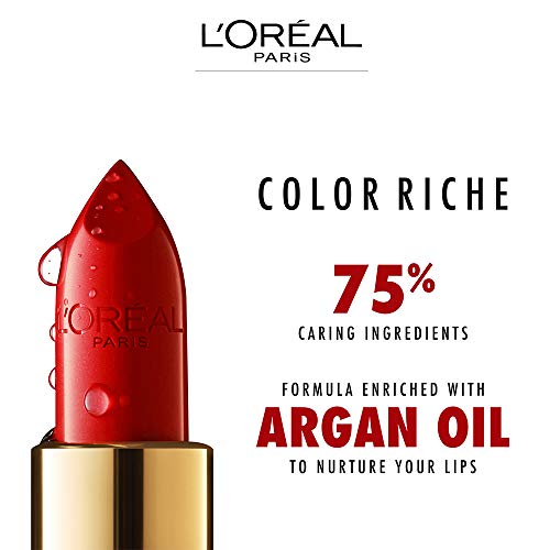 L'OREAL PARIS Cream Colour Riche Lipstick, Sugar Plum, 0.13 Oz.