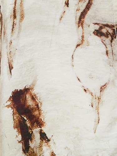 Max Women Printed Blouse (Beige_3XL)