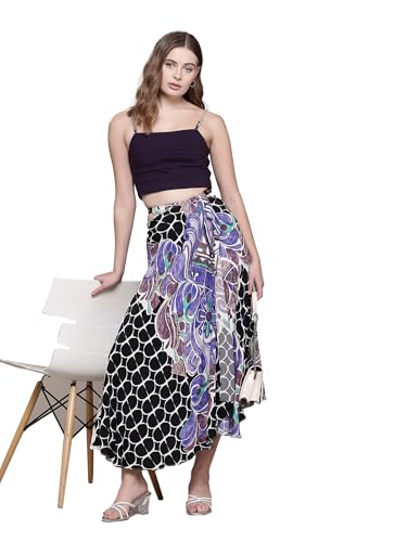 Label RITU KUMAR Black Cyra Skirt