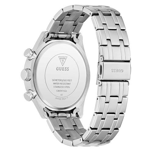 GUESS Dress 44 mm Black Dial Men Chrono Watch- GW0971G1