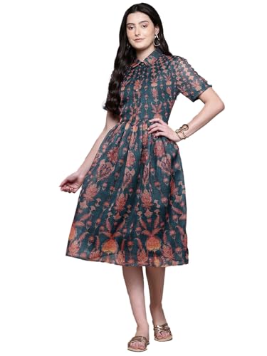 Aarke Ritu Kumar Green Sandro Long Dress