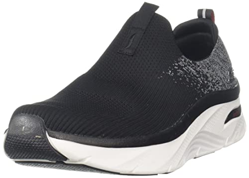 Skechers-Men's Casual Shoes-Arch FIT D'LUX-Key JOURNEY-232504-BKW-12