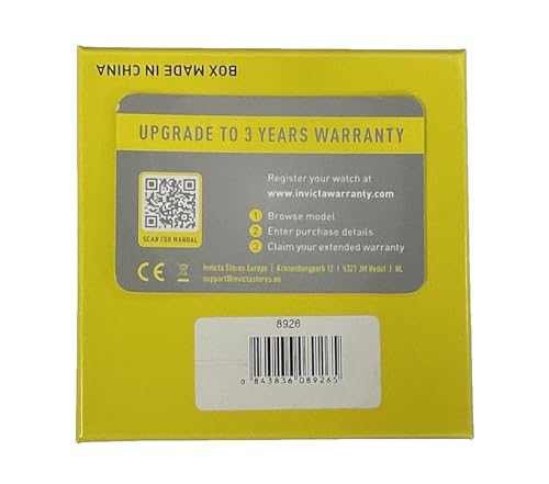 Invicta Bolt Analog Black Dial Men's Watch-23855