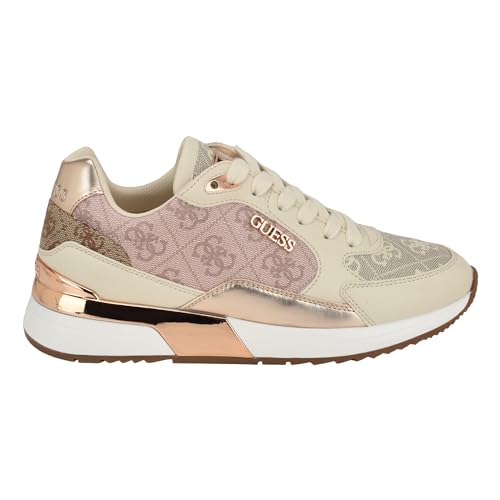 Guess Womens Moxea, Light Pink Logo Multi 684, 5 UK