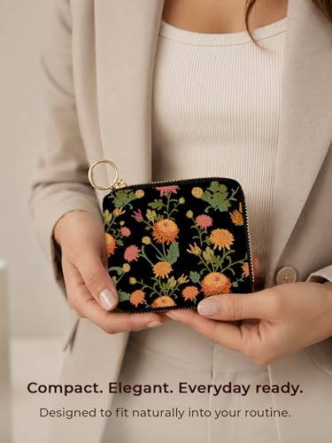 Kalankit Rakhi Gifts for Sister | Rakshabandhan Gifts for Sister, Wallet for Woman | Compact Pocket Small Purse for Women, Mini Bi-Fold Card Holder, Women's Wallet | Cute Money Purse for Girls