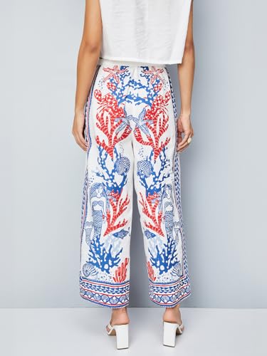 Max Women's Regular Pants (OR51011_Multi Multicolour