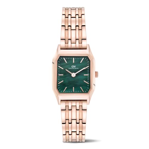 Daniel Wellington Octagonal 23mm Green Dial Analog Women Watch - DW0DL2100