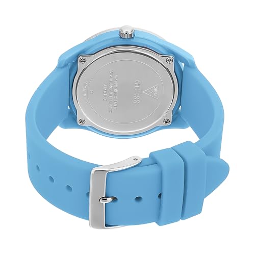 GUESS Silicone Women 40 Mm Blue Dial Analog Watch- U1401L2M