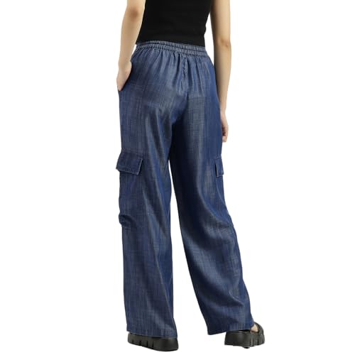 United Colors of Benetton Women's Regular Jeans (25A4WVNBT201I901_Blue