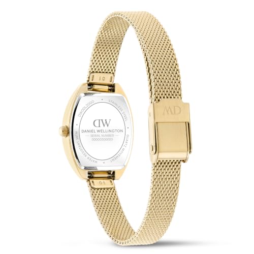 Daniel Wellington Tonneau 20mm Silver Dial Analog Women Watch - DW0DL2000