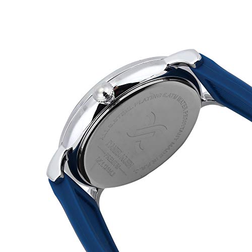 Daniel Klein Silicone Analog Blue Dial Men's Watch-DK.1.12335-2