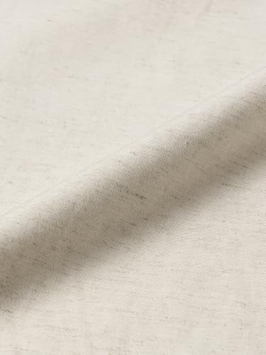 The Souled Store Cotton Linen Pants: Almond Women and Girls Solid Lightweight Breathable Easy to Style Trendy Comfortable Straight Fit Pants