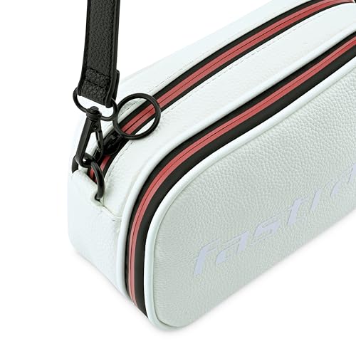Fastrack Trendy Concealed Zipper Sling Bag | Faux-Leather Women's Handbags| Ladies Purse Handbag | Sling Bag for Casual Carry