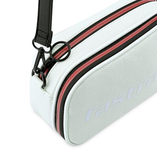 Fastrack Trendy Concealed Zipper Sling Bag | Faux-Leather Women Handbags| Ladies Purse Handbag | Sling Bag for Casual Carry