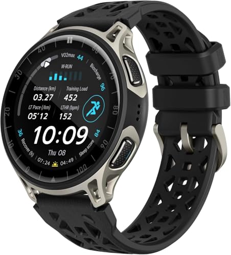 Amazfit Cheetah 2 Pro 48mm GPS Running Smartwatch, 1.32" AMOLED Display, Sapphire Glass, Ti Case, 32GB Storage, 20 Days of Battery, 5 ATM, Flashlight, Offline Maps, 170+ Sports for Android & iPhone