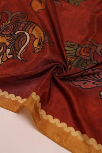 Soch Women's Muslin Salwar Suit Set (EWA5CD22280_Rust