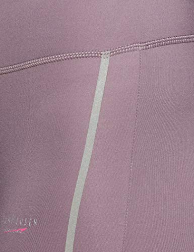 Van Heusen Proactive Women 3/4th Leggings - Polyamide Elastane - Snug Fit, High Stretch, Wicking_88302_Mauve Shadow_L