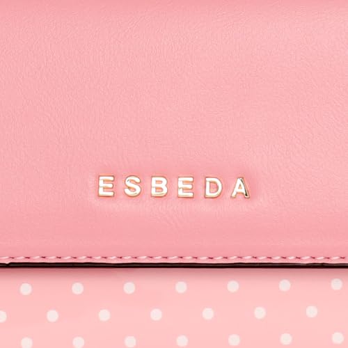 ESBEDA Pink Color Candy Dot Shoulder Bag