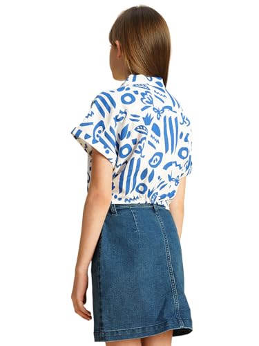 VERO MODA Girls Boxy White Shirt