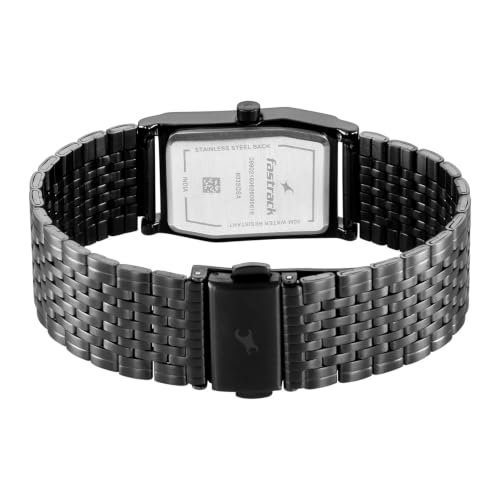 Fastrack Oceanyx 2.0 Analog Watch for Women with Dark Blue Dial & Gun Metal Strap - 6333QM01