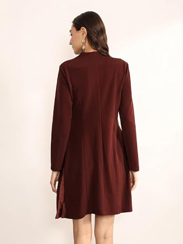 Kazo Women's Atwood Mini Dress (Wine XL)