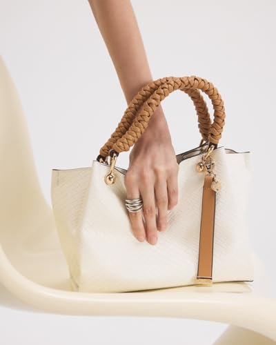 ALDO Women's Gloadithh Totes Bag, Bone, Medium
