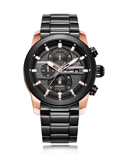 Alexandre Christie 6562MCBBRBA Men's Chronograph Quartz Watch 45mm