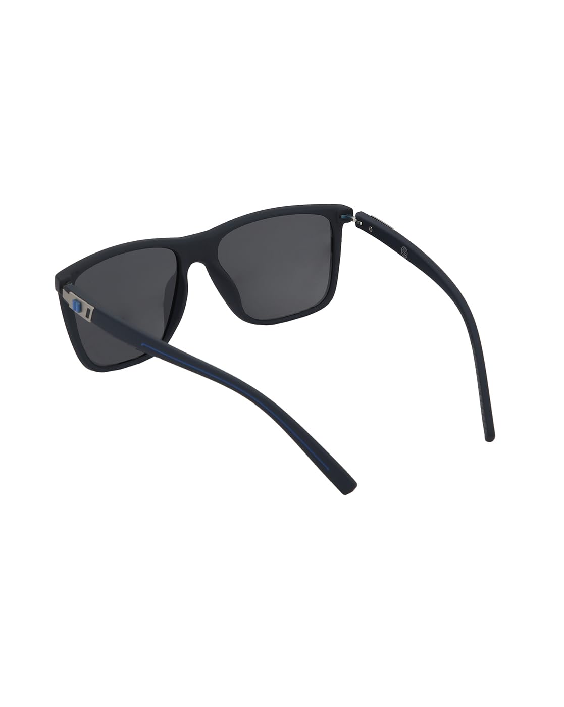 Carlton London Blue Toned with Blue Polarised Lens Rectangle Sunglass for men