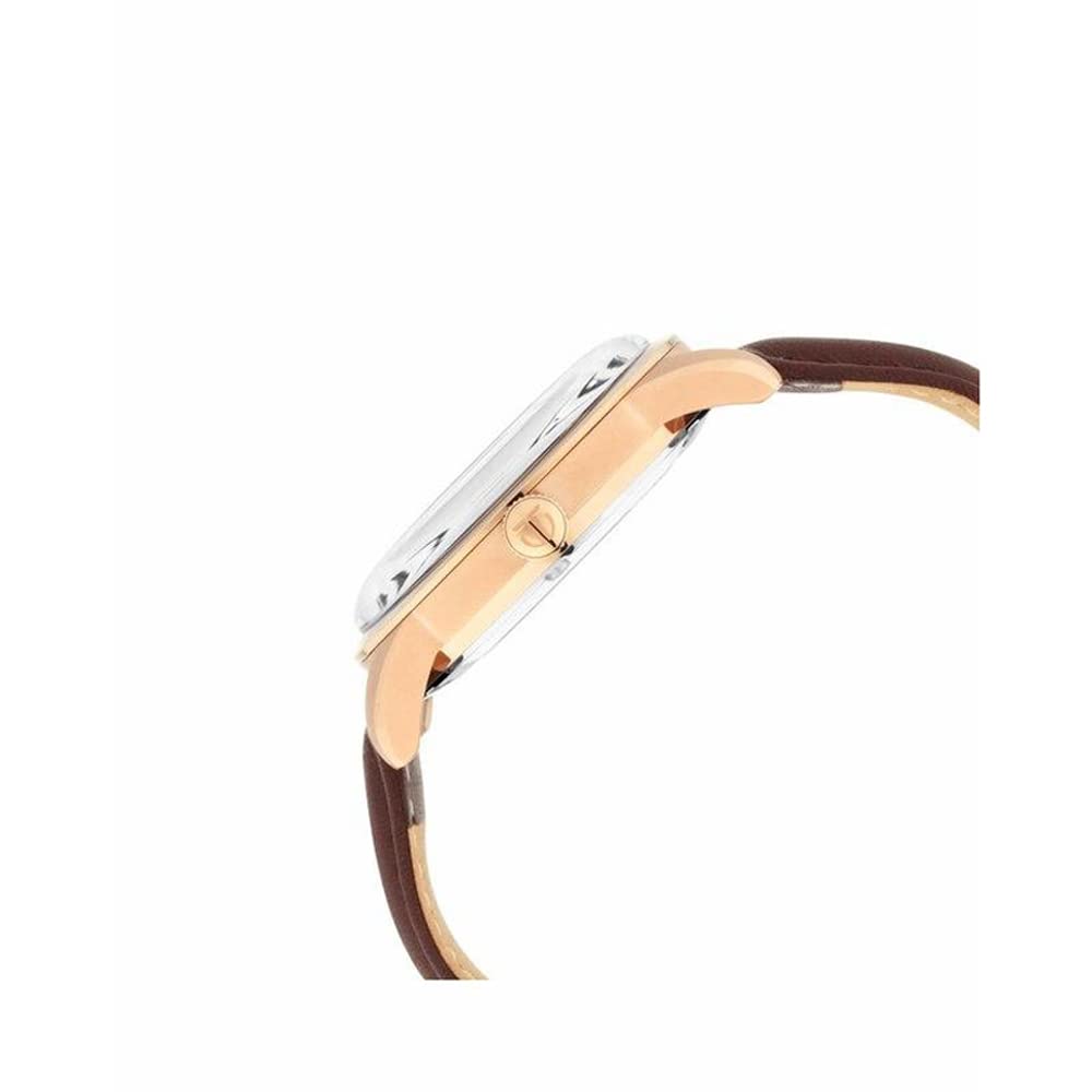 Titan Automatics Black Dial Automatic Leather Strap Watch for Men-NS90126WL02