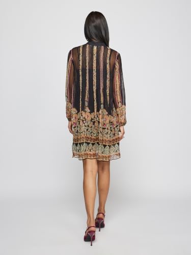 Label RITU KUMAR Black Misaki Short Dress with Camisole