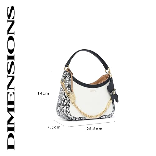 Akiki London Women's Brixton 25 Hobo Bag | Hobo Handbag for Work | Ladies Purse | Stylish Shoulder Bag | Gift For Women