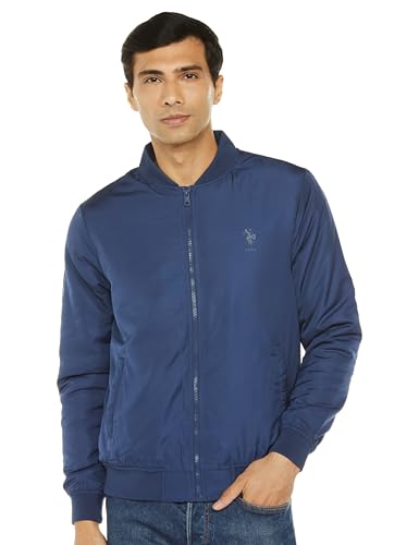 U.S. Polo Assn. Denim Co. Men's A-Line Coat (UDJCK1363_Blue