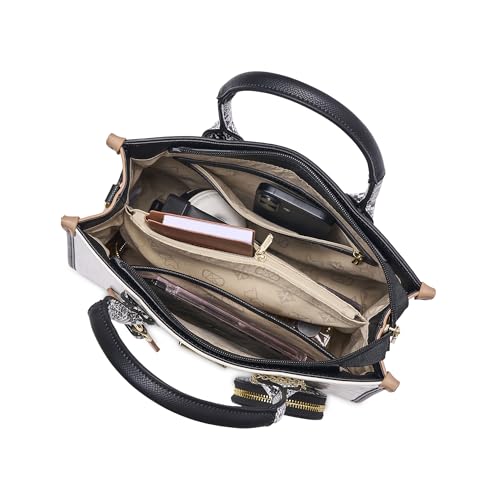 Akiki London Women's Hounslow Medium Box Satchel Handbag | Satchel Bag for Work | Ladies purse | Stylish Shoulder Bag | Gift For Women