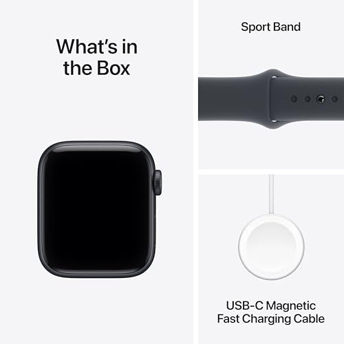 Apple Watch SE 3 GPS + Cellular 40mm Midnight Aluminium Case with Midnight Sport Band - S/M