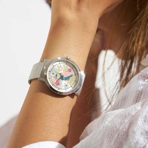 TEAL BY CHUMBAK Round Dial Analog Hand Watch for Women, Wrist Watch for Teenage Girls, Ladies Ghadi, Gifts for Women/Girls/Ladies, Stylish Fashion Watch for Casual/Work